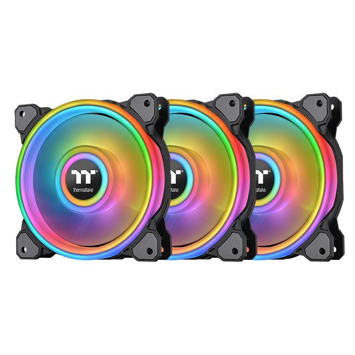 Thermaltake Riing Quad 12 RGB Radiator Fan TT Premium Edition 3 Pack - مروحة تبريد